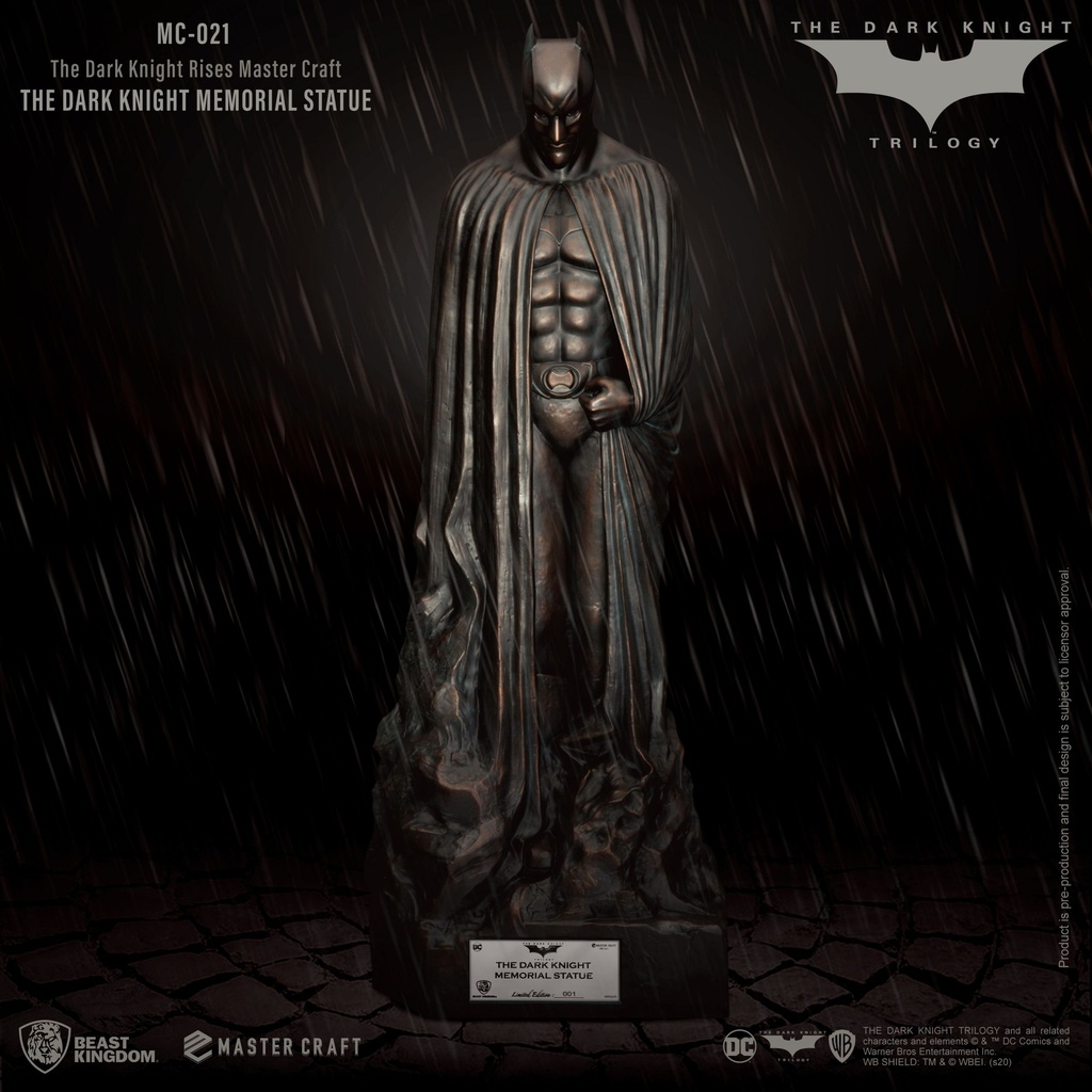THE DARK KNIGHT RISES MASTER CRAFT THE DARK KNIGHT MEMORIAL